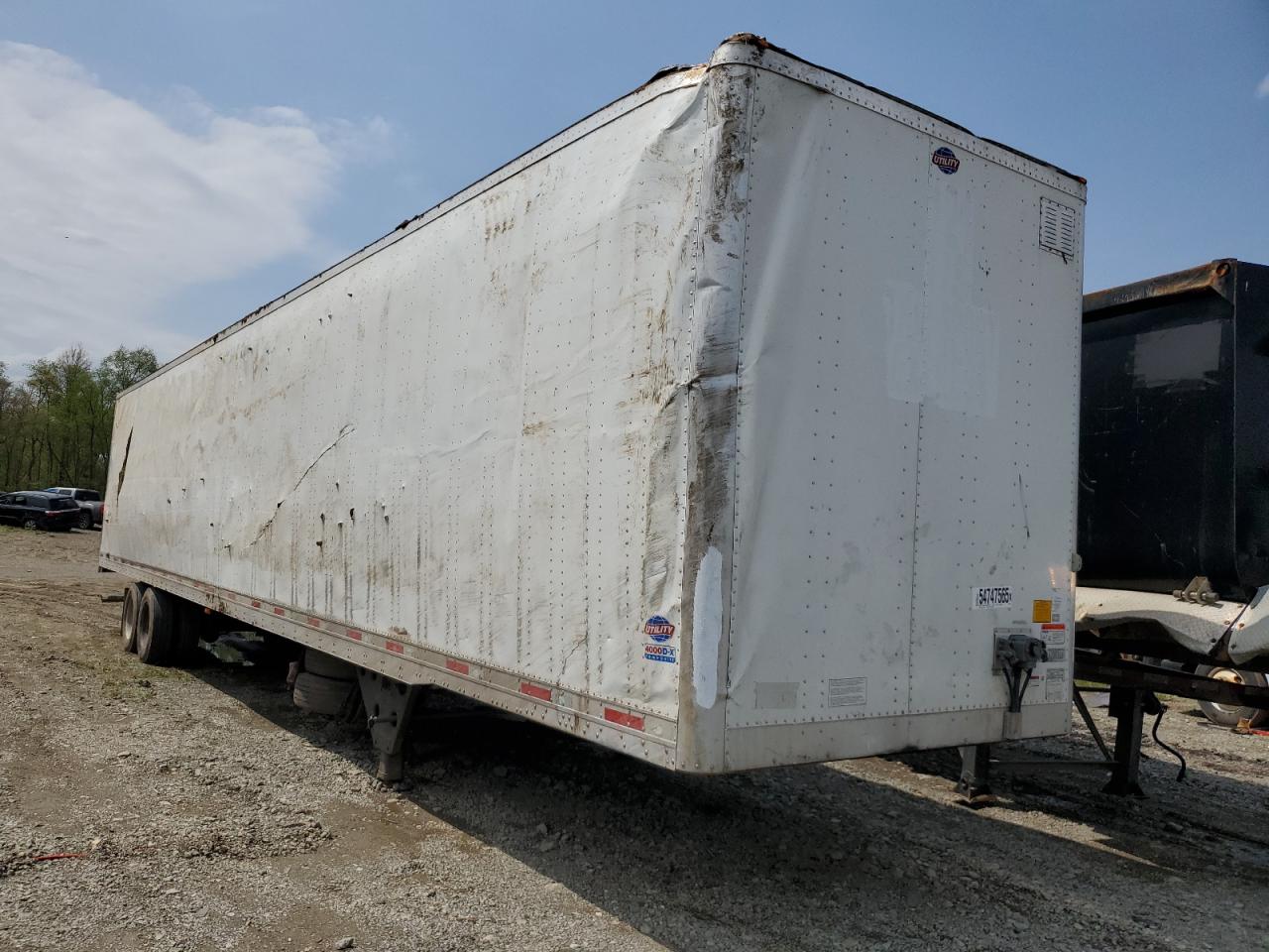 2020 Utility Vs2Dx Dry Van Trailer for Sale in Ellwood City, PA - Rollover