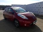 2015 NISSAN LEAF TEKNA for sale at Copart WHITBURN