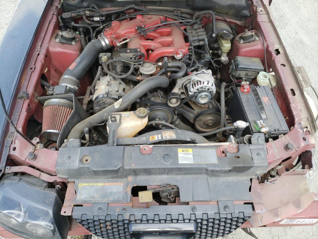 2001 Ford Mustang VIN: 1FAFP40471F217808 Lot: 56170445