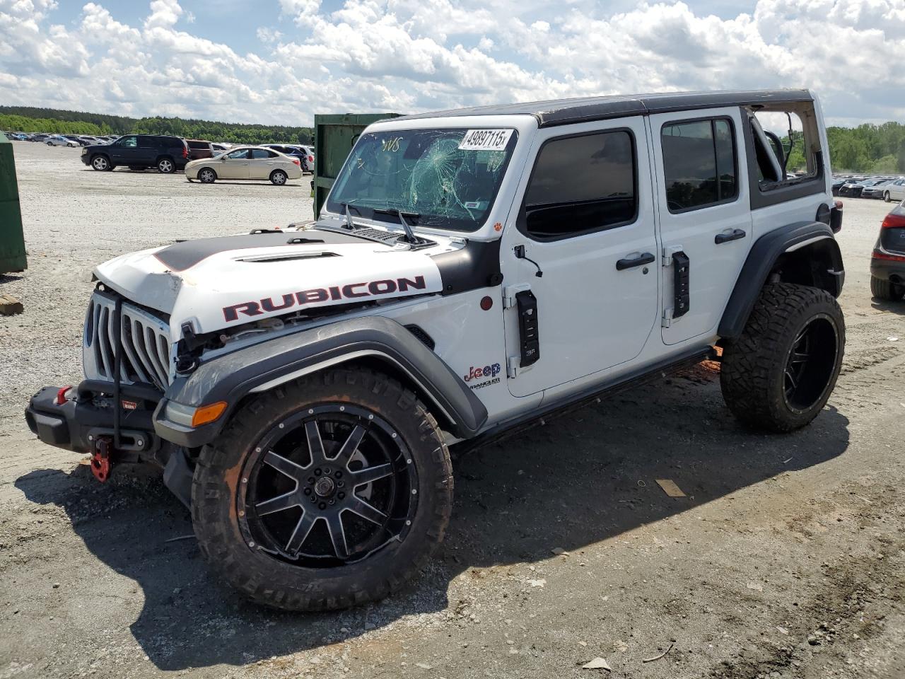 2022 Jeep Wrangler Unlimited Rubicon للبيع في Spartanburg، SC - Front End