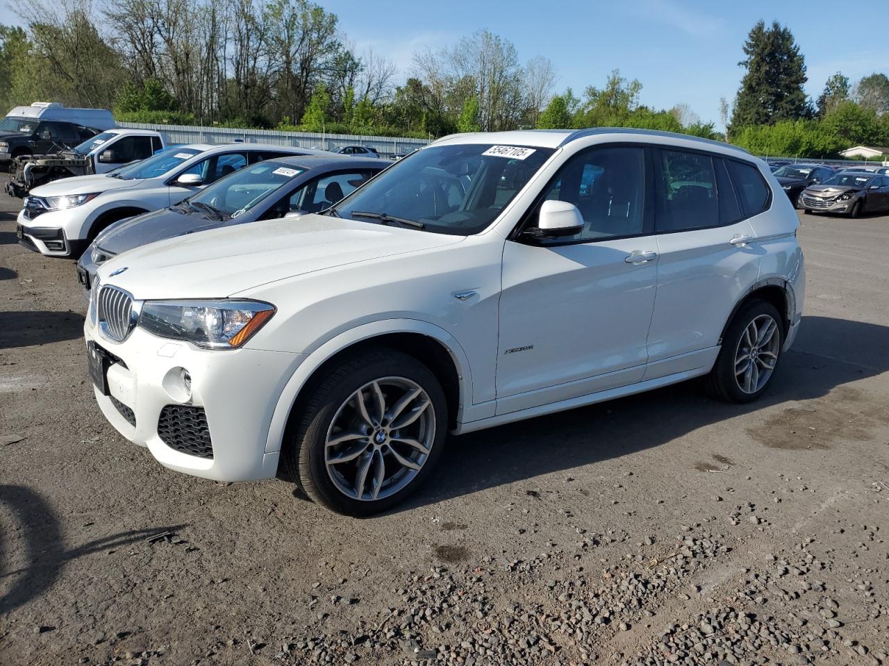 2017 Bmw X3 Xdrive28I იყიდება Portland-ში, OR - Rear End