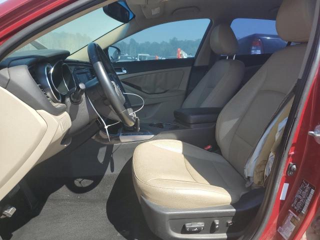 Sedans KIA OPTIMA 2014 Czerwony