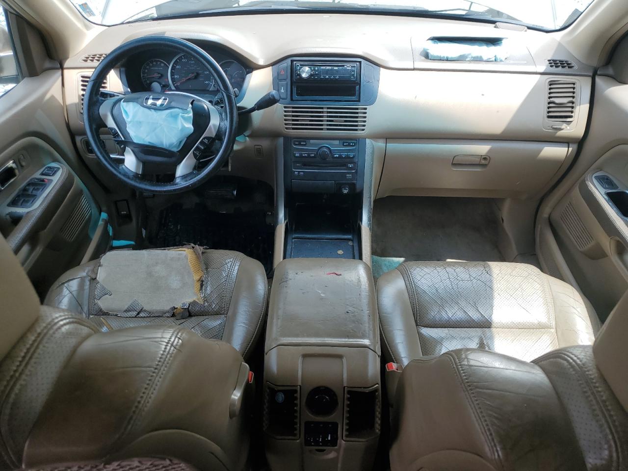 2003 Honda Pilot Exl VIN: 2HKYF18613H527598 Lot: 57129765