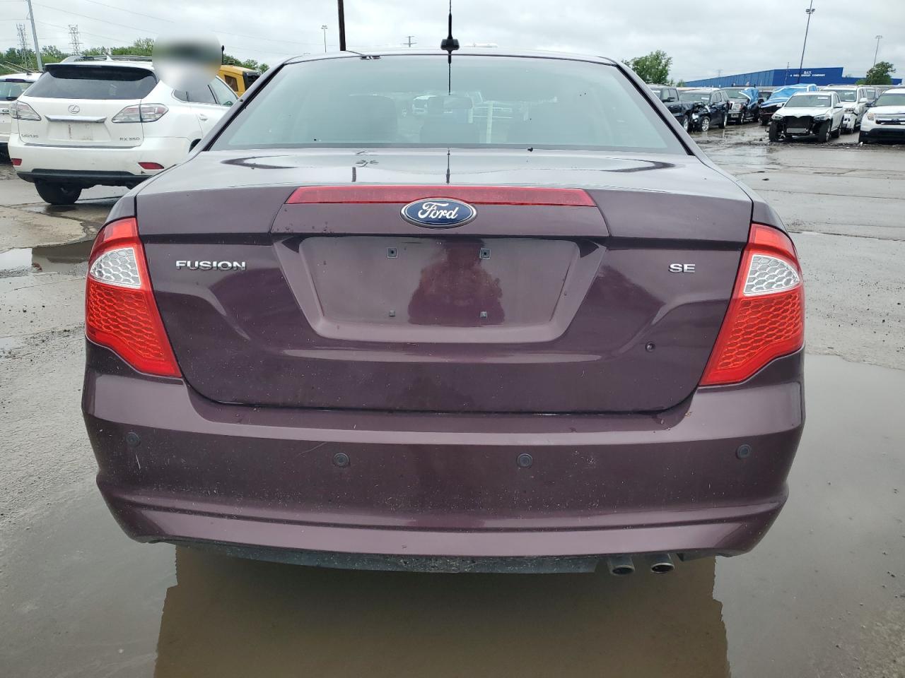 2012 Ford Fusion Se VIN: 3FAHP0HA0CR352517 Lot: 57644365