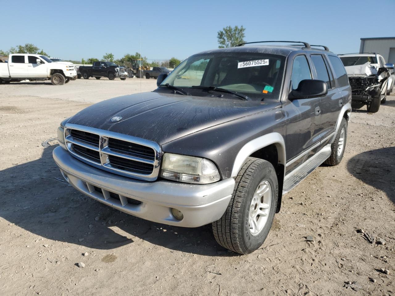 2003 Dodge Durango Slt Plus იყიდება Kansas City-ში, KS - Hail
