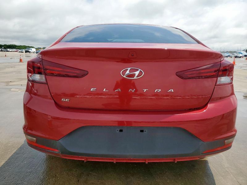  HYUNDAI ELANTRA 2020 Czerwony