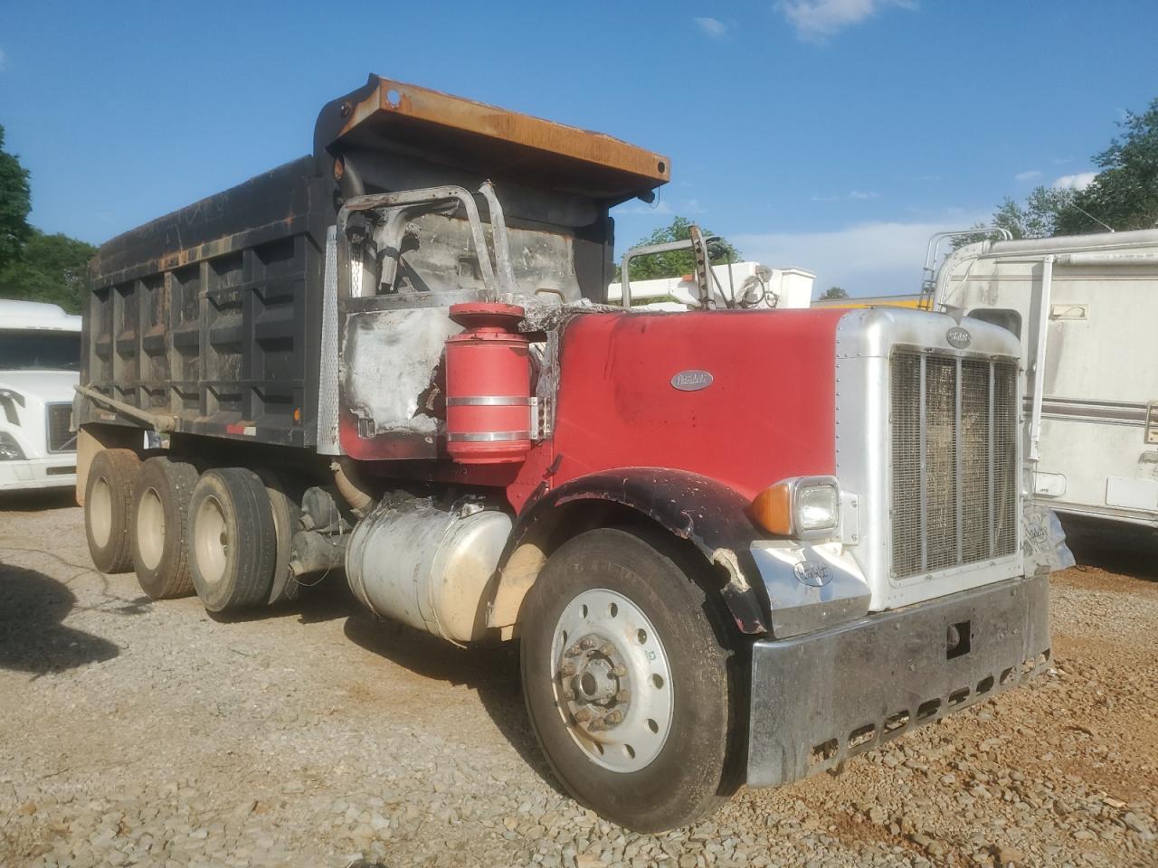 1997 Peterbilt 357 Dump Truck for Sale in Tanner, AL - Burn - Engine