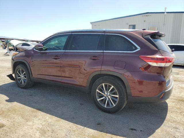  TOYOTA HIGHLANDER 2019 Burgundy