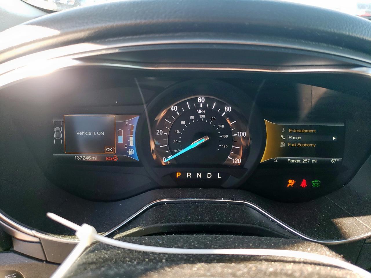 2017 Ford Fusion Se Hybrid VIN: 3FA6P0LU9HR409586 Lot: 54040815
