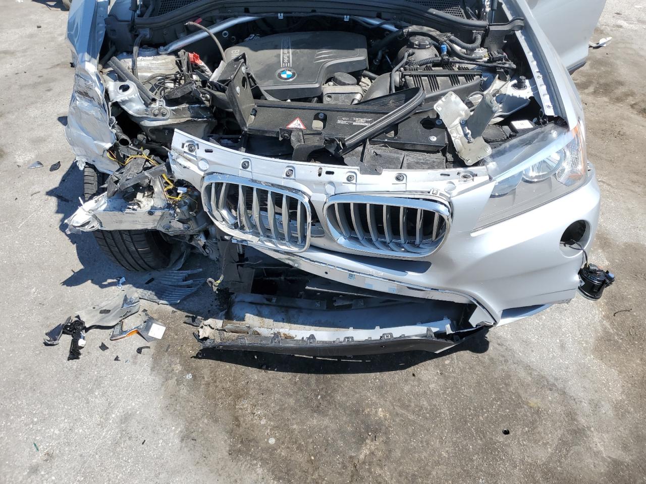 2014 BMW X3 xDrive28I VIN: 5UXWX9C57E0D31782 Lot: 57131355