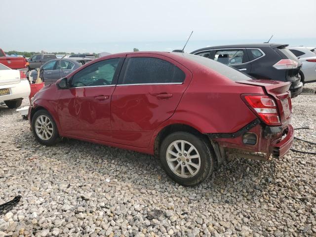 CHEVROLET SONIC 2017 Червоний