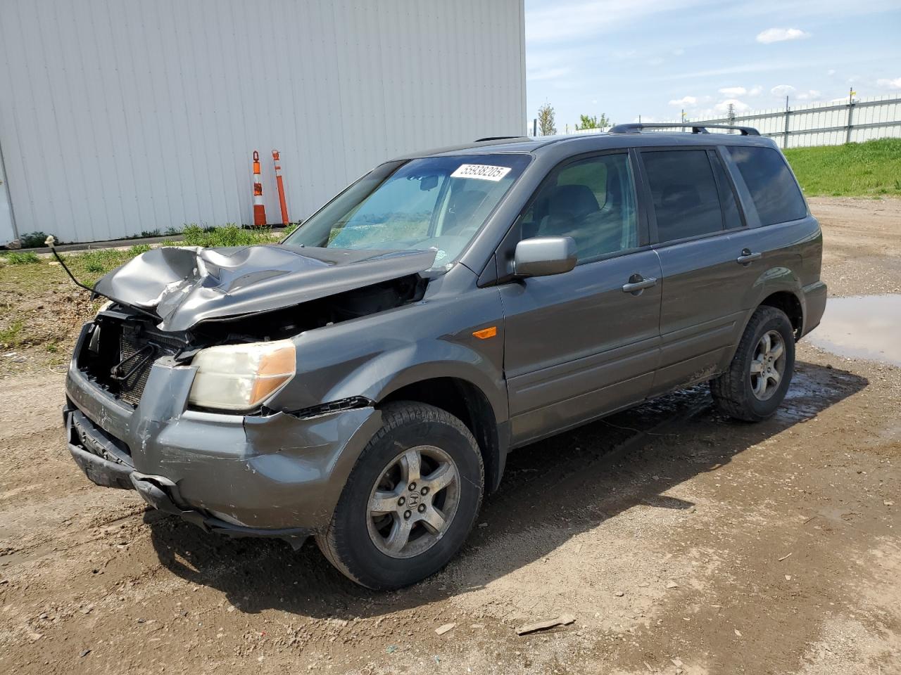 2007 Honda Pilot Ex na sprzedaż w Portland, MI - Front End