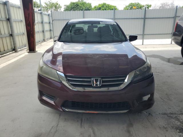  HONDA ACCORD 2015 Czerwony