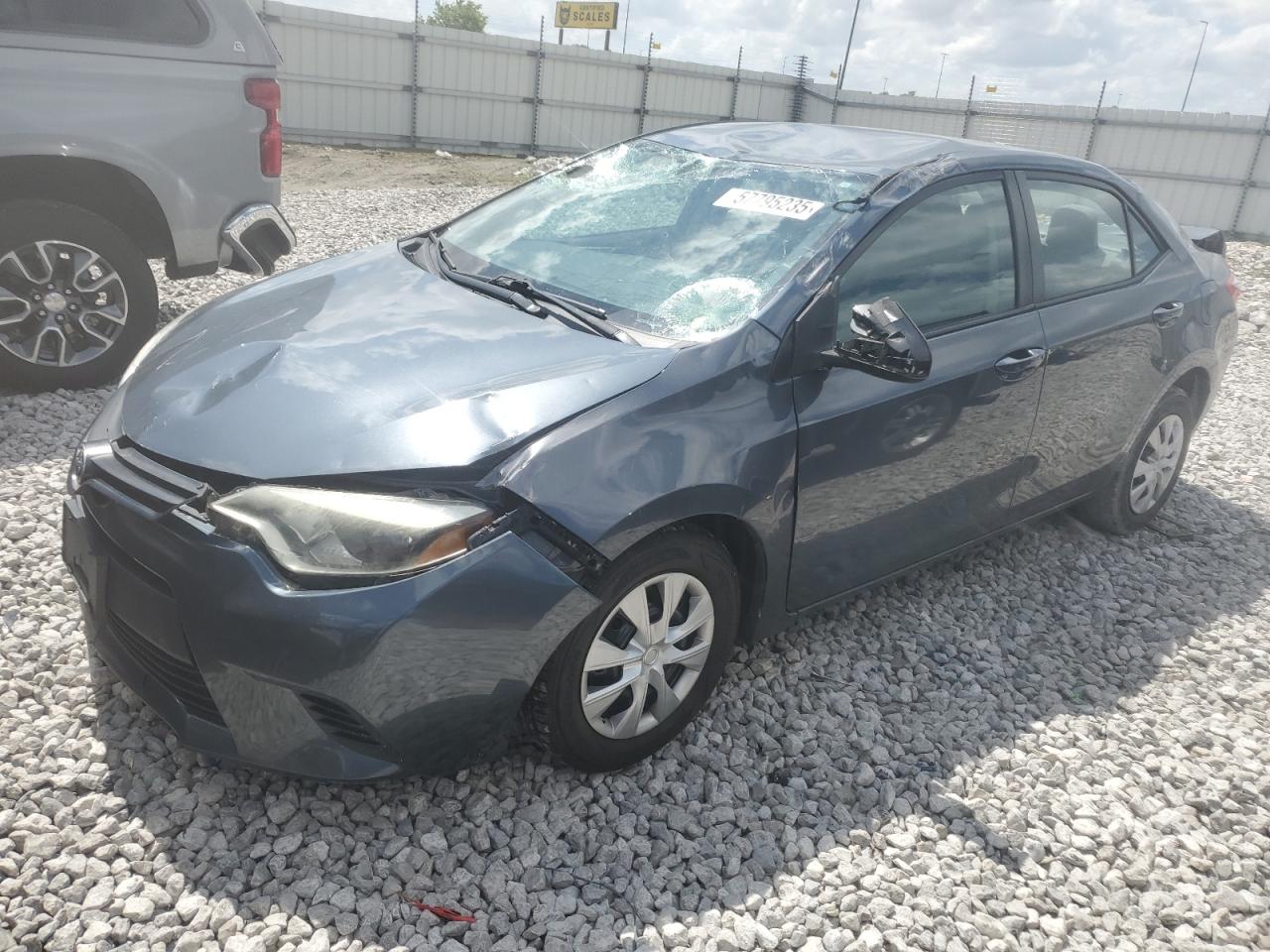 2014 Toyota Corolla L de vânzare în Cahokia Heights, IL - All Over