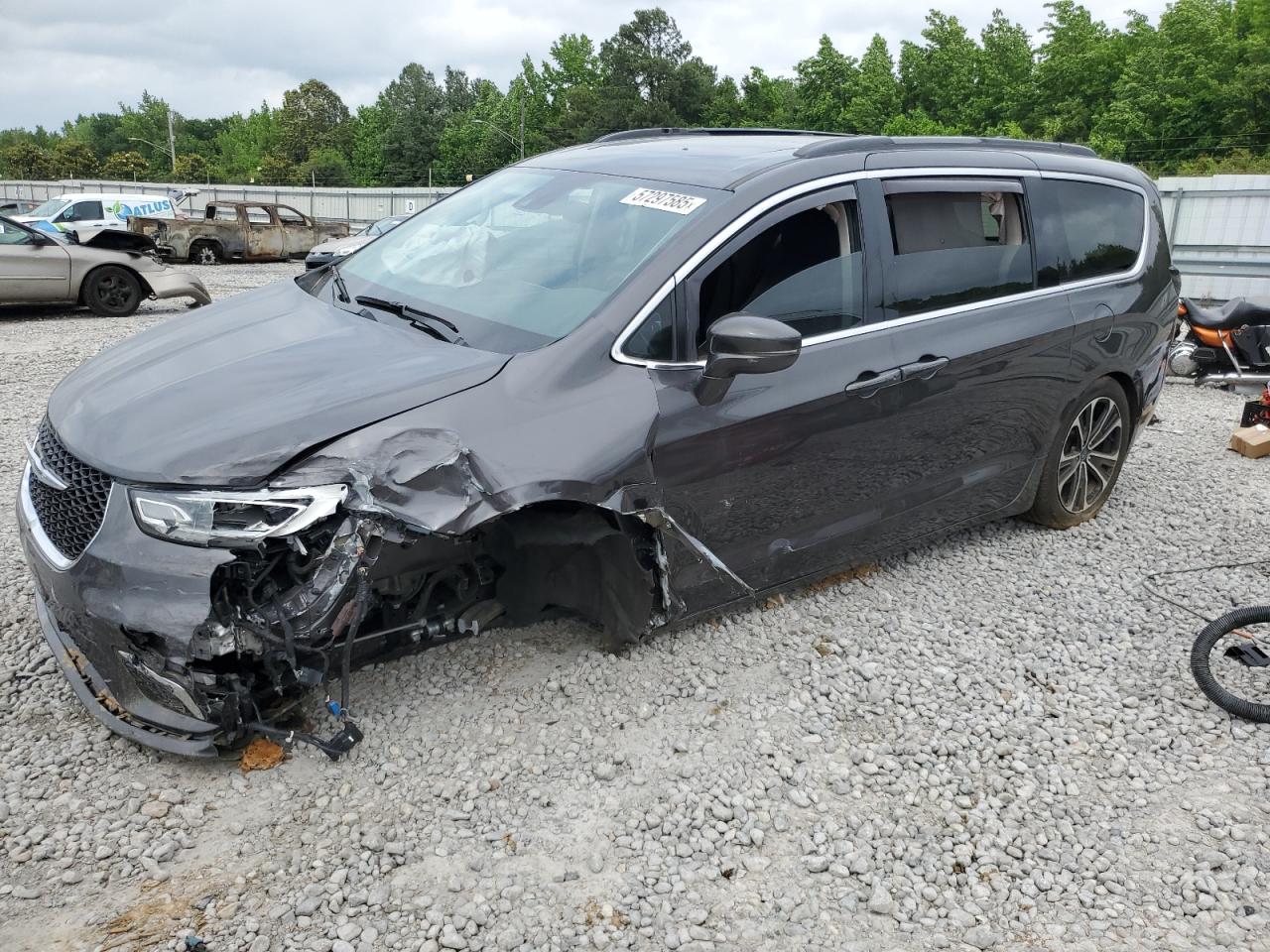2021 Chrysler Pacifica Touring VIN: 2C4RC1FGXMR550164 Lot: 57297585