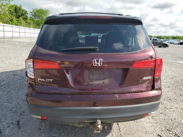  HONDA PILOT 2016 Burgundy