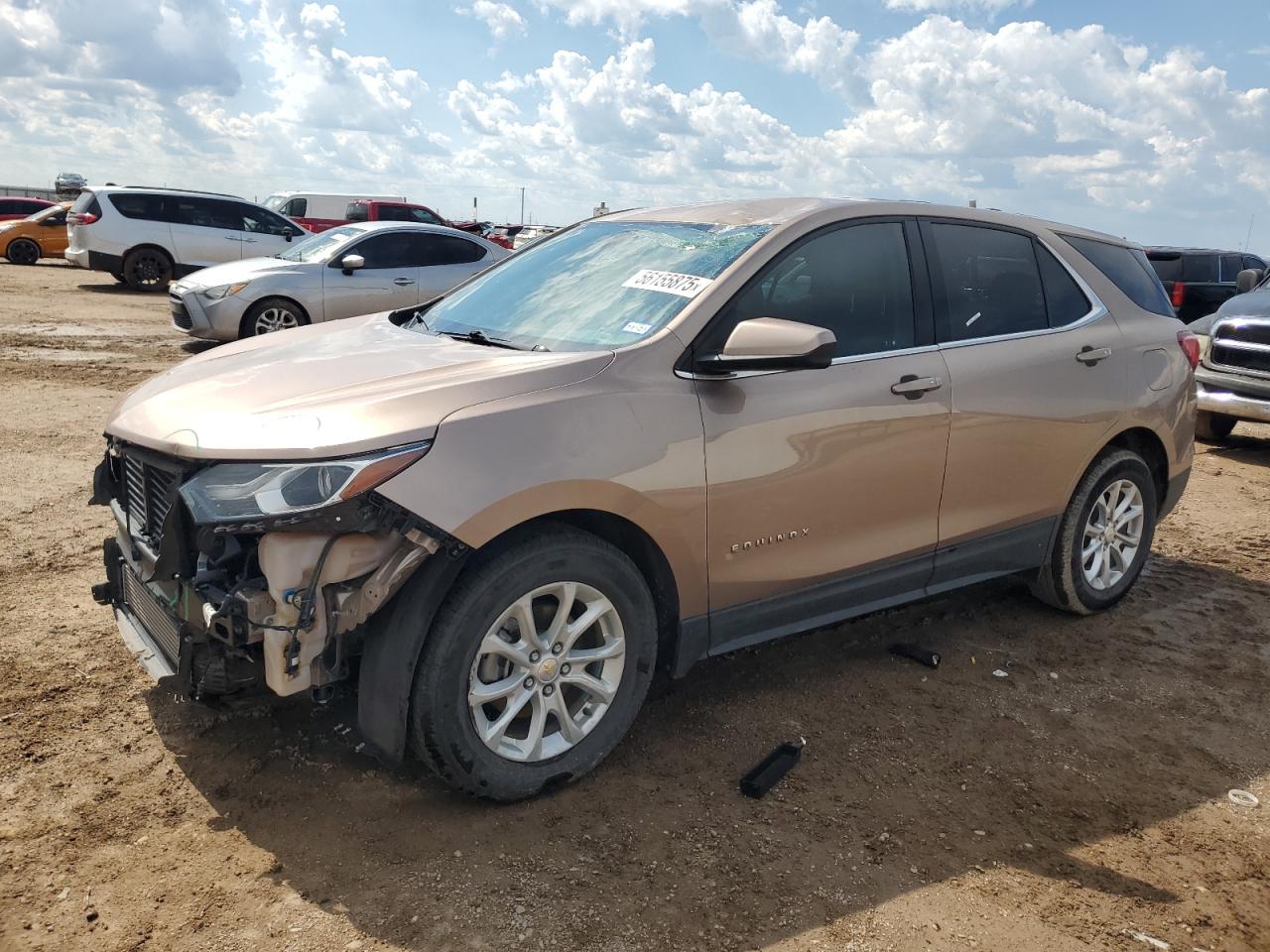 2019 Chevrolet Equinox Lt zu verkaufen in Amarillo, TX - Front End