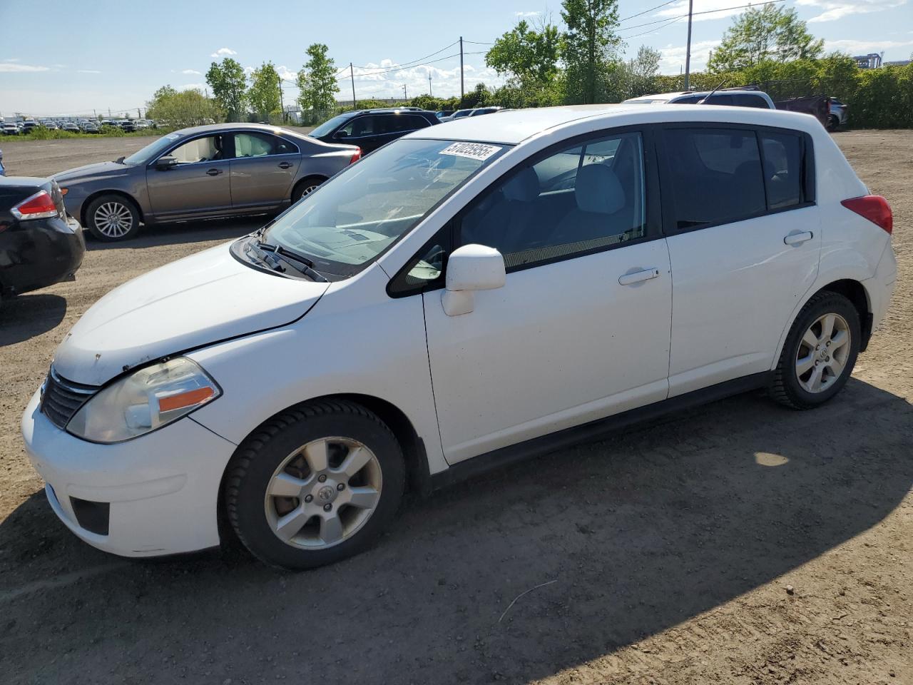2009 Nissan Versa S продається в Montreal-est, QC - Front End