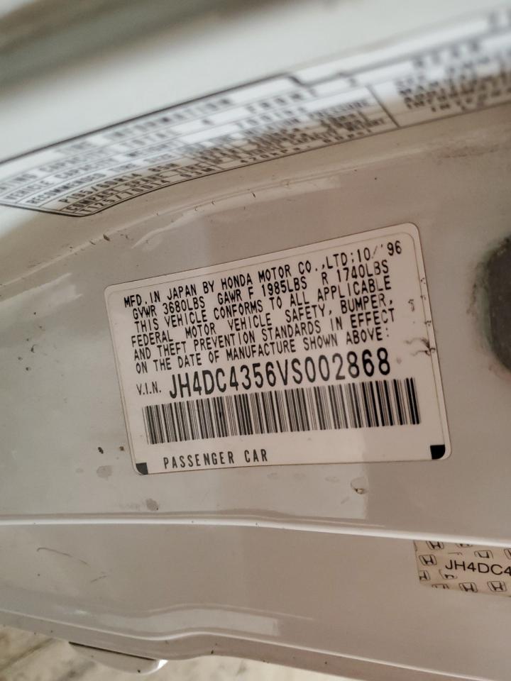 1997 Acura Integra Ls VIN: JH4DC4356VS002868 Lot: 55648755