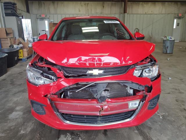  CHEVROLET SONIC 2020 Red
