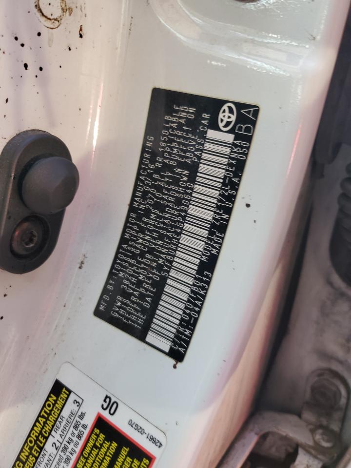 5YFBURHE4GP490640 TOYOTA COROLLA 2016
