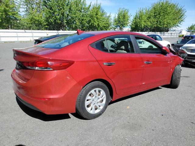  HYUNDAI ELANTRA 2017 Red
