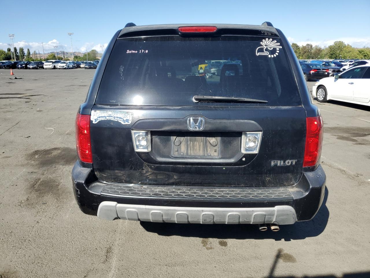 2005 Honda Pilot Ex VIN: 2HKYF18455H570200 Lot: 56999135