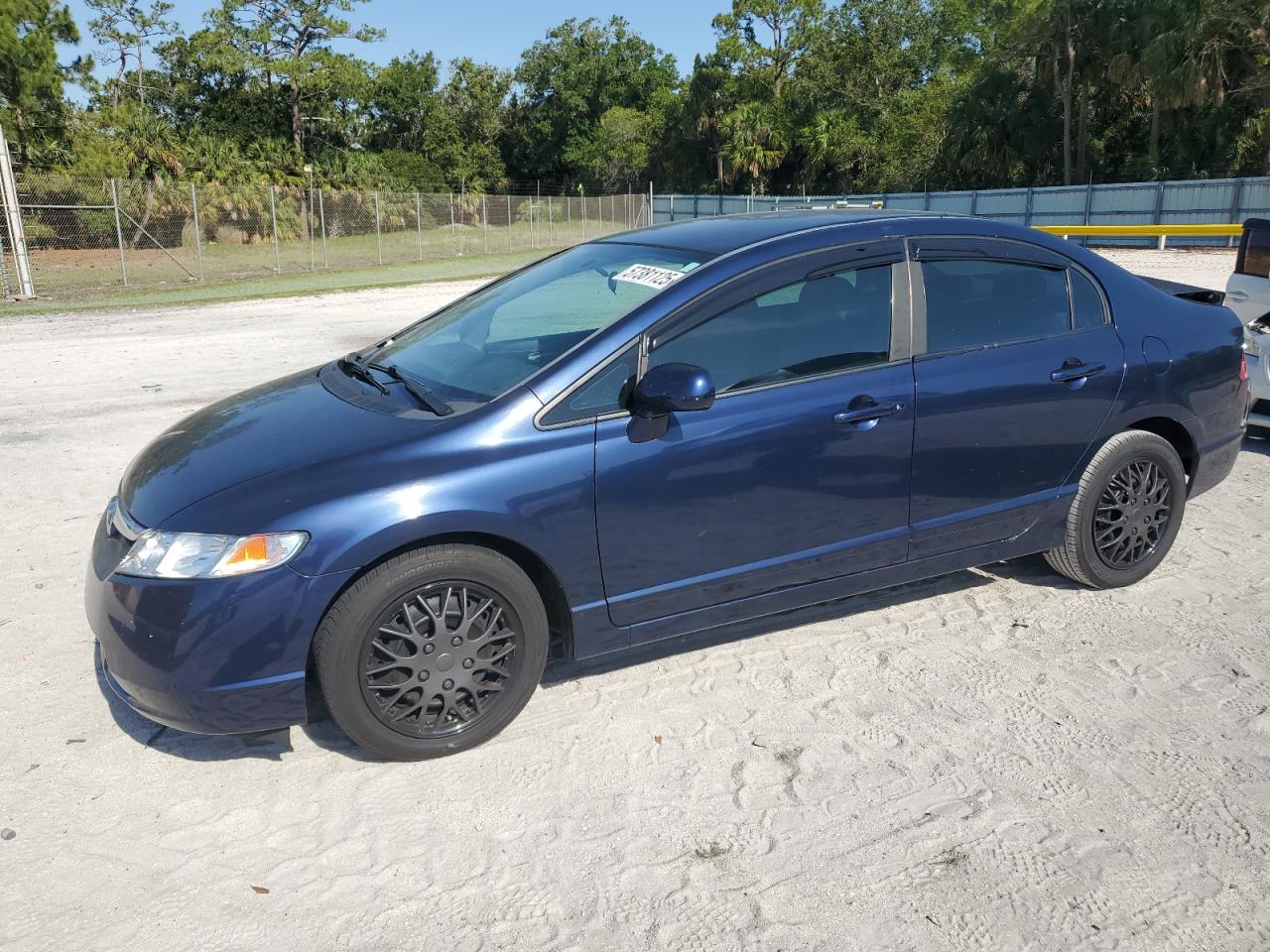 2008 Honda Civic Lx იყიდება Fort Pierce-ში, FL - Rear End