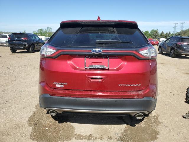  FORD EDGE 2015 Czerwony