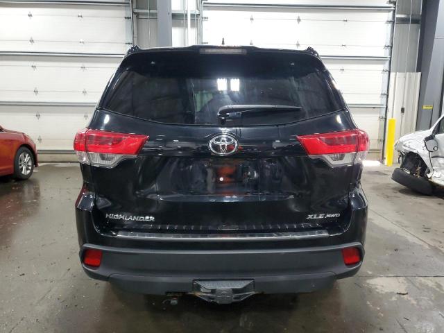  TOYOTA HIGHLANDER 2018 Czarny