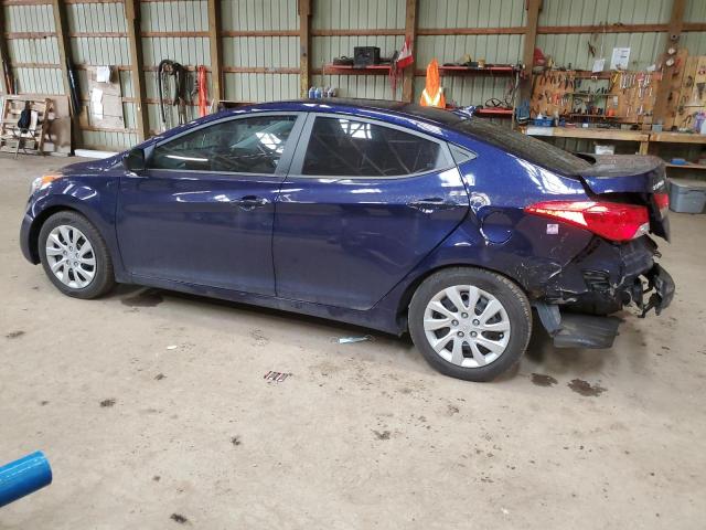  HYUNDAI ELANTRA 2013 Blue