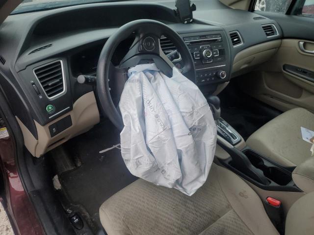  HONDA CIVIC 2014 Бургунди