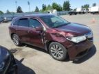 2014 Acura Mdx Technology na sprzedaż w Woodburn, OR - Side