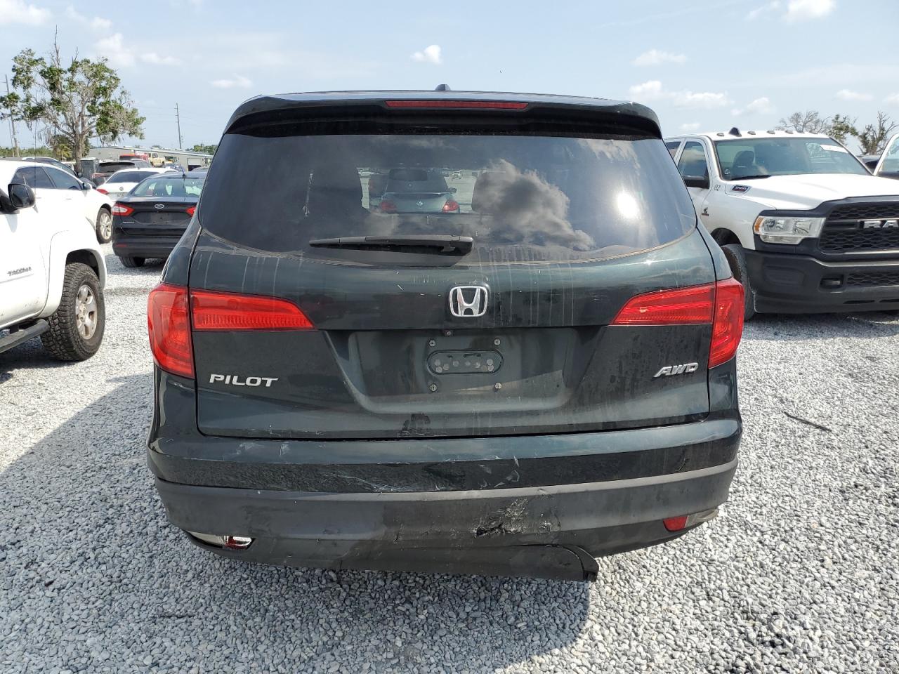 5FNYF6H59GB021560 HONDA PILOT 2016