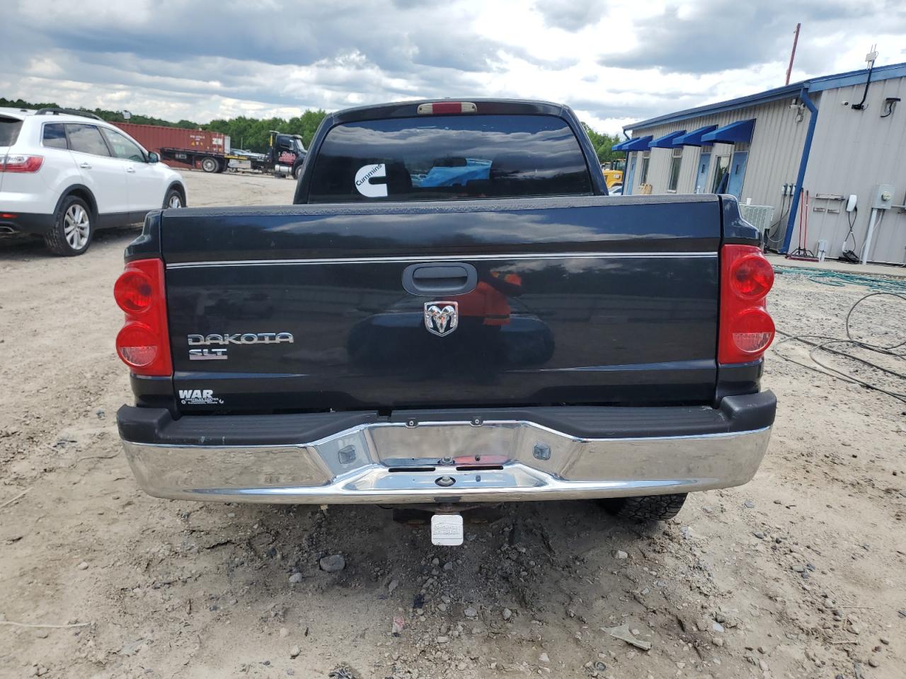 2006 Dodge Dakota Quad Slt VIN: 1D7HE48K66S687229 Lot: 56238735