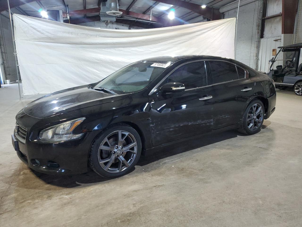 2013 Nissan Maxima S იყიდება North Billerica-ში, MA - Front End