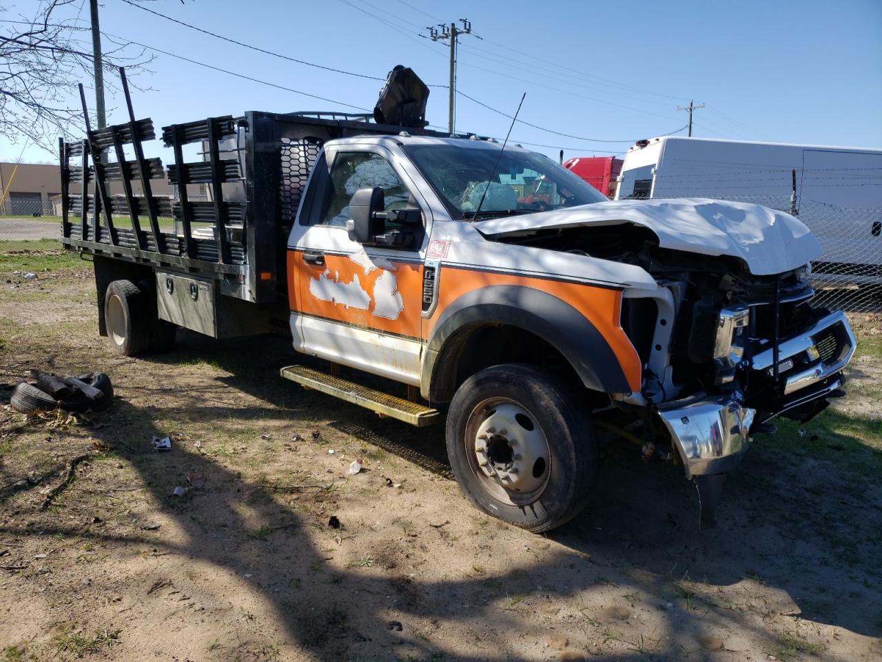 Kincheloe, MI에서 판매 중인 2022 Ford F550 Super Duty Flat Bed Truck - Front End