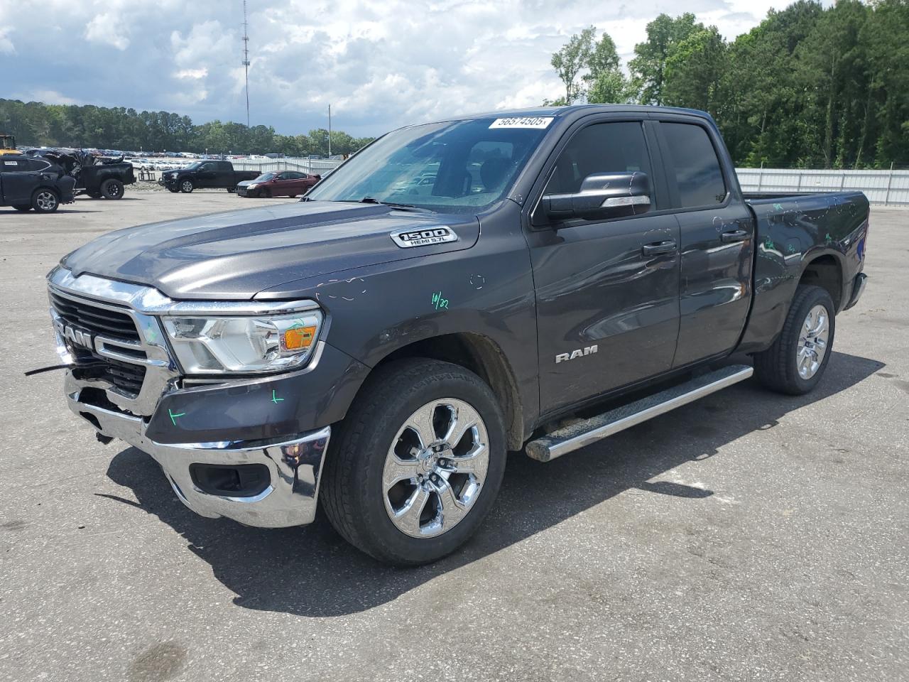 2021 Ram 1500 Big Horn/Lone Star VIN: 1C6RREBT4MN811124 Lot: 56574505