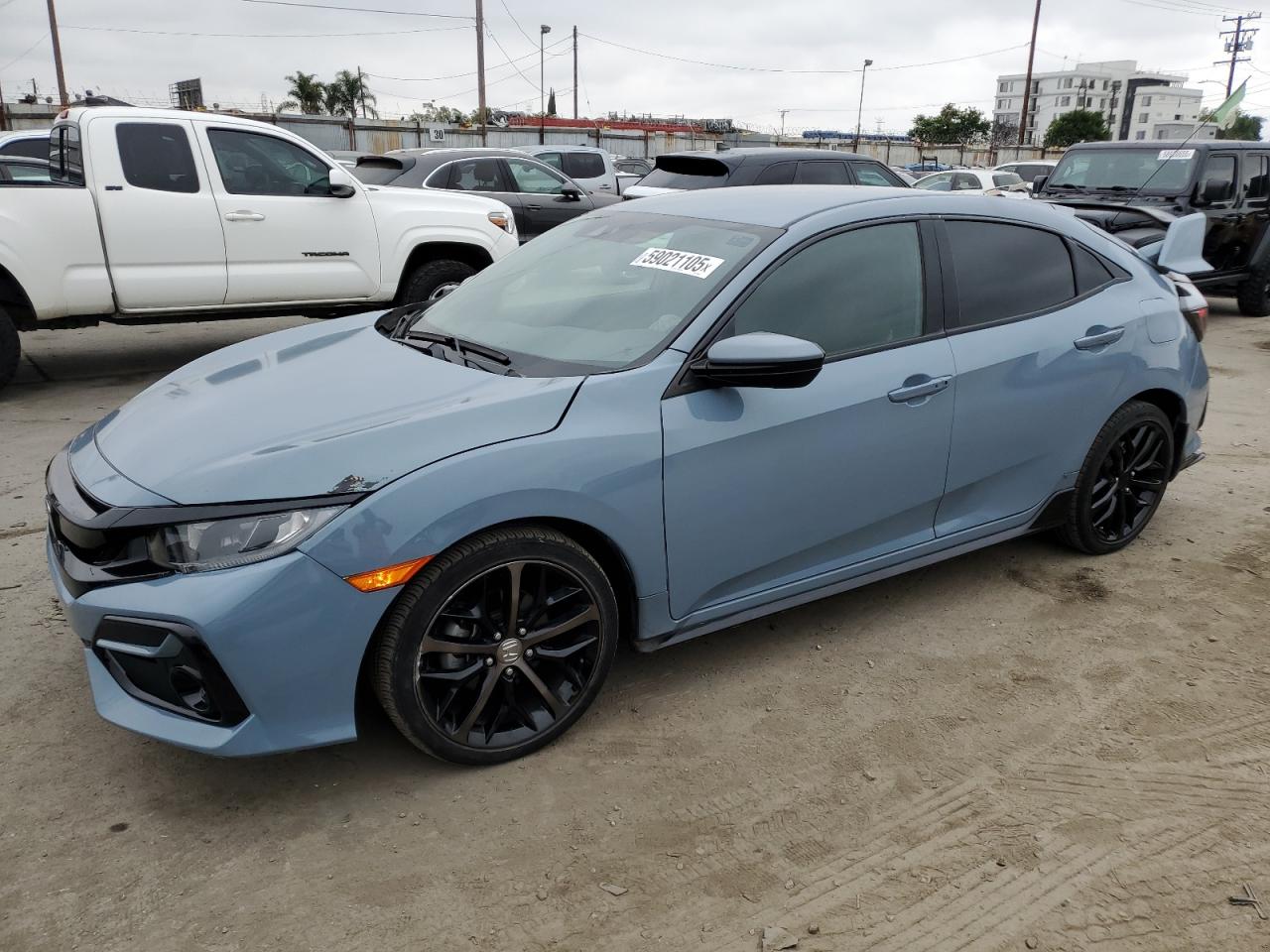 2021 Honda Civic Sport zu verkaufen in Los Angeles, CA - Front End
