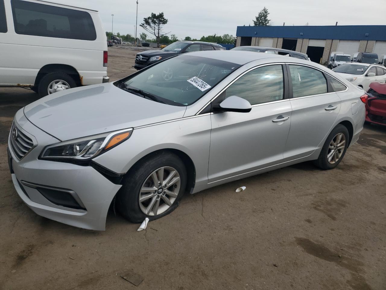 2016 Hyundai Sonata Se на продаже в Woodhaven, MI - Front End
