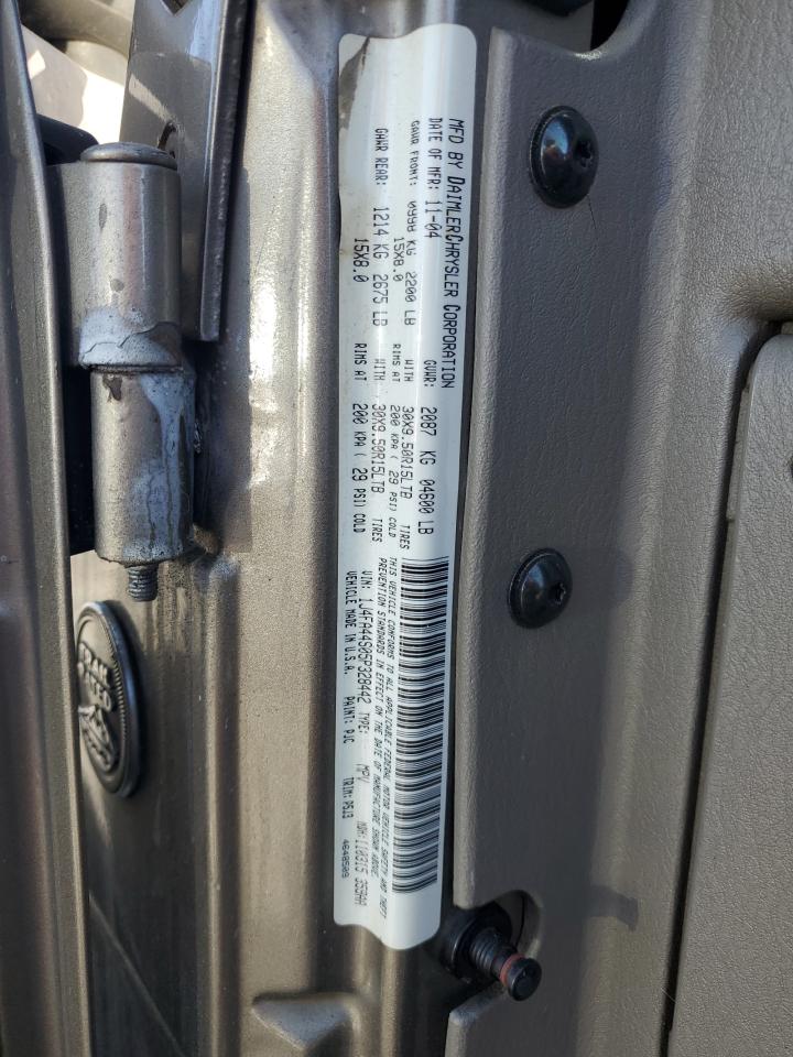 2005 Jeep Wrangler / Tj Unlimited VIN: 1J4FA44S05P328442 Lot: 59231835