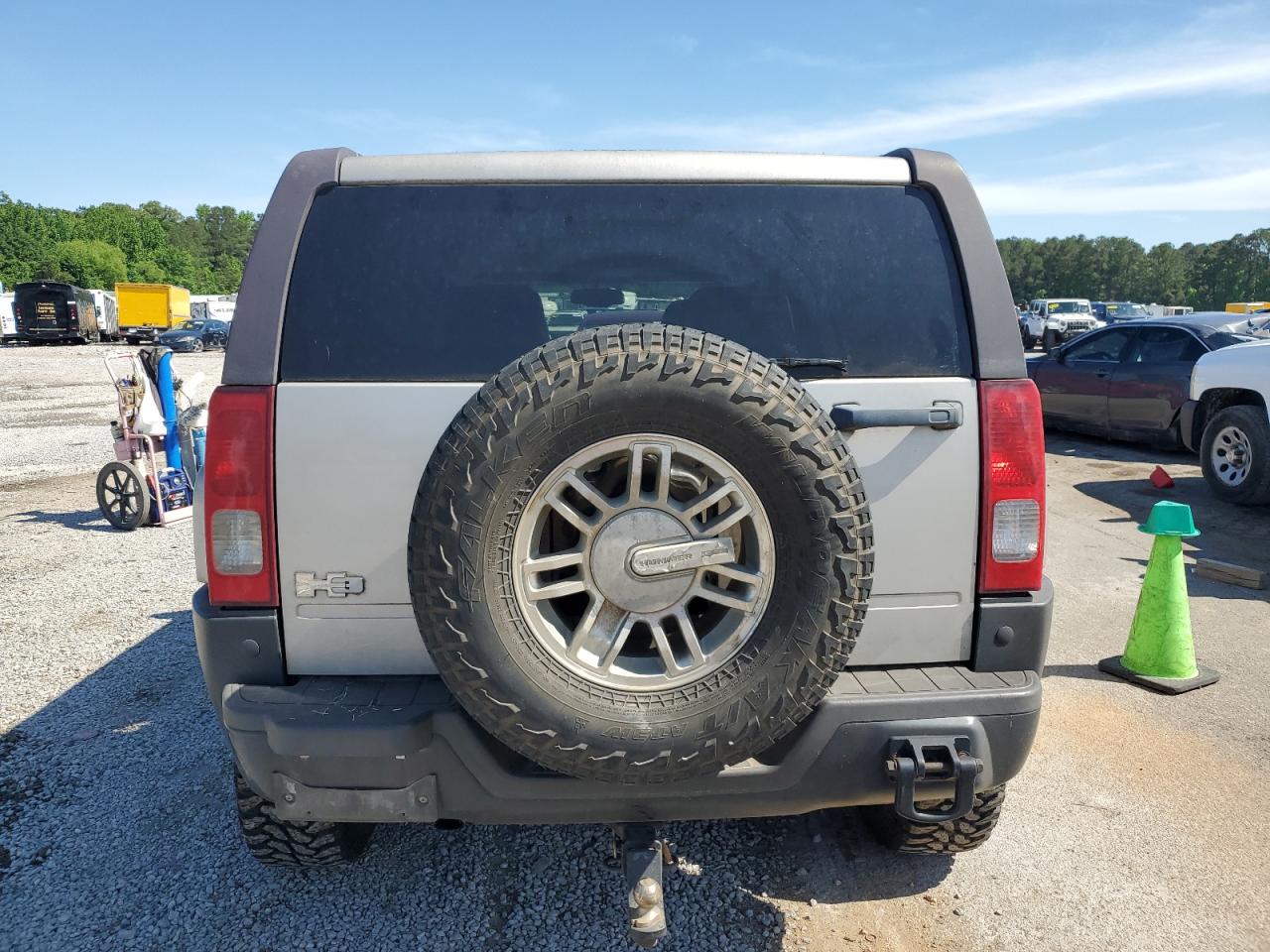 2007 Hummer H3 VIN: 5GTDN13E678238116 Lot: 55759035