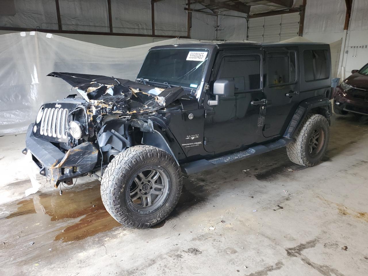 2018 Jeep Wrangler Unlimited Sahara de vânzare în Lexington, KY - Front End