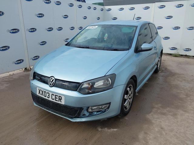 2011 VOLKSWAGEN POLO BLUEM for sale at Copart BRISTOL