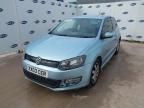 2011 VOLKSWAGEN POLO BLUEM for sale at Copart BRISTOL