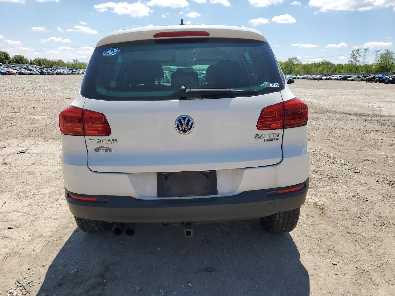 2012 Volkswagen Tiguan S VIN: WVGBV7AX6CW548810 Lot: 55860395