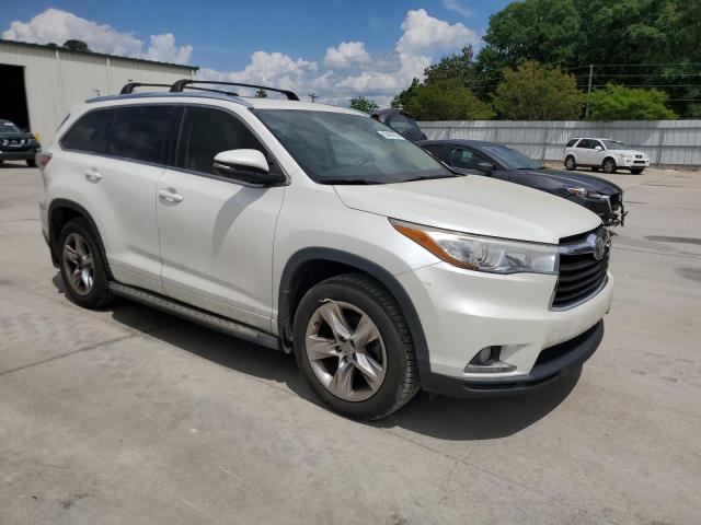  TOYOTA HIGHLANDER 2015 Белый