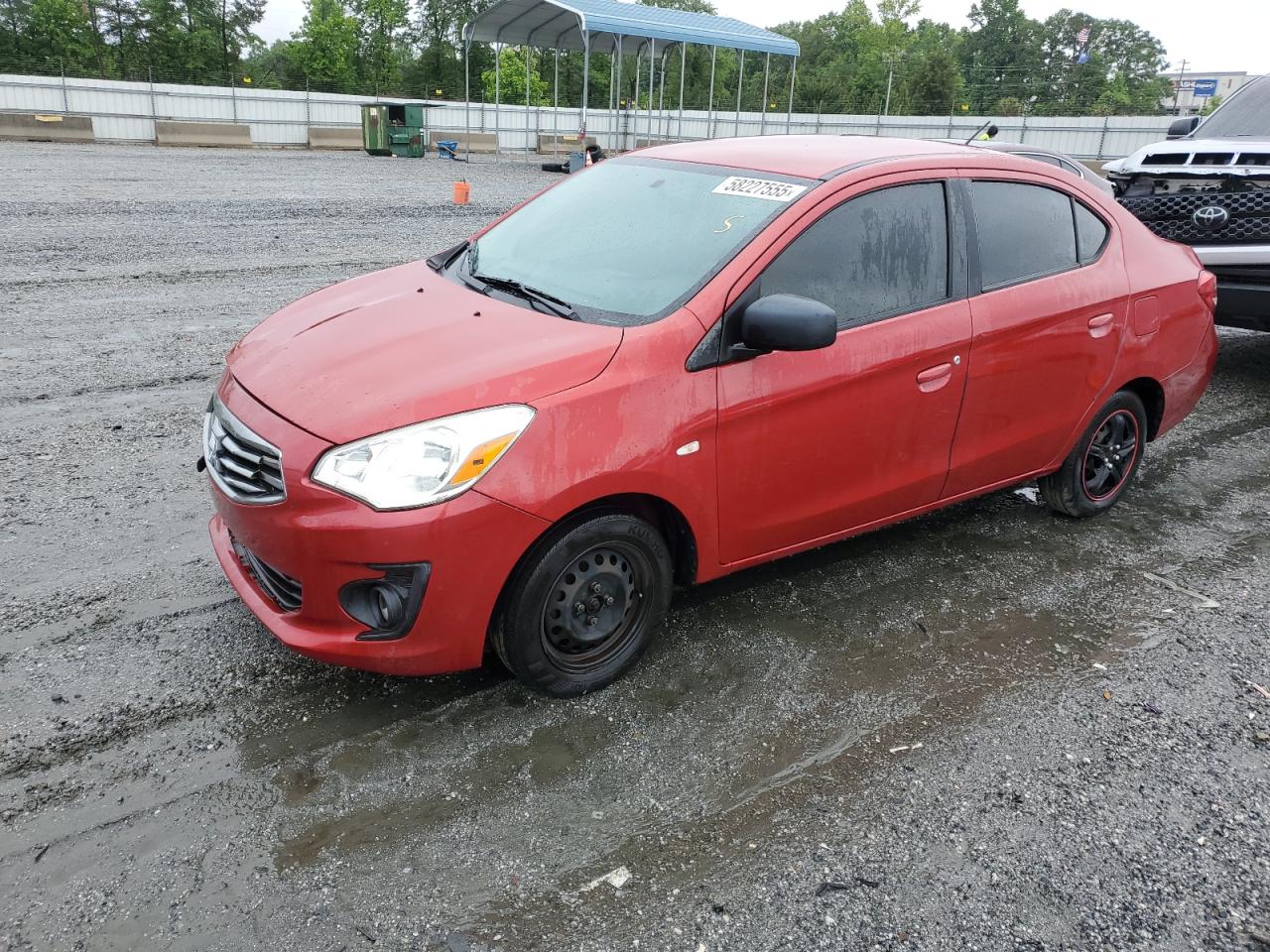 2017 Mitsubishi Mirage G4 Es للبيع في Spartanburg، SC - Front End