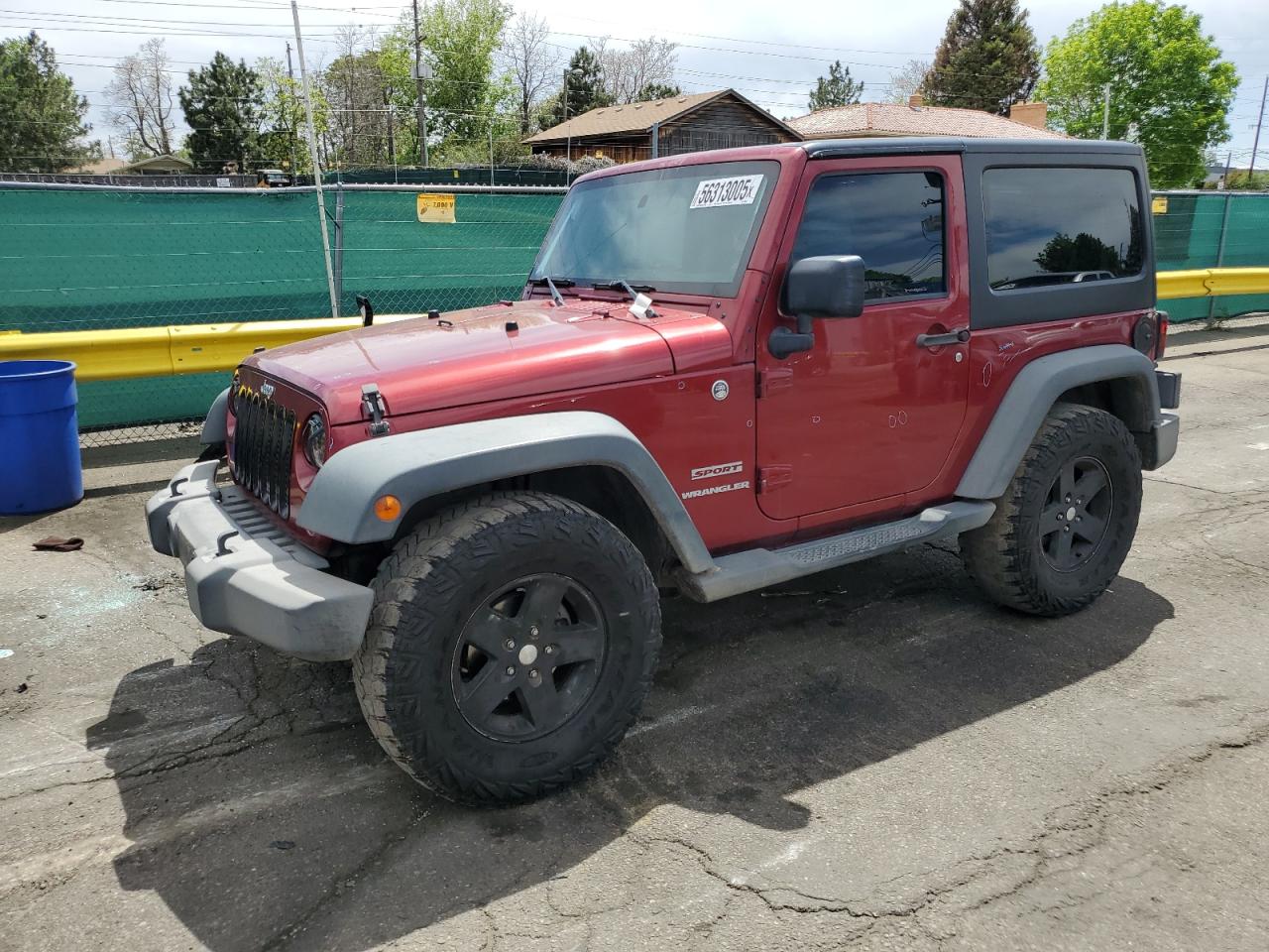 2012 Jeep Wrangler Sport en Venta en Denver, CO - Rear End