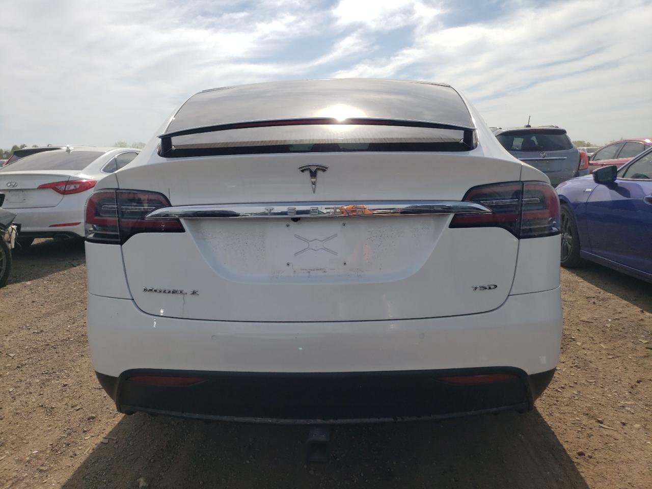 2018 Tesla Model X VIN: 5YJXCAE20JF104125 Lot: 55941535